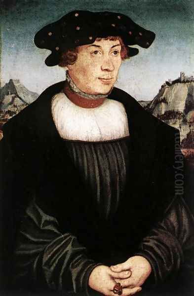 Hans Melber 1526 Oil Painting by Lucas The Elder Cranach