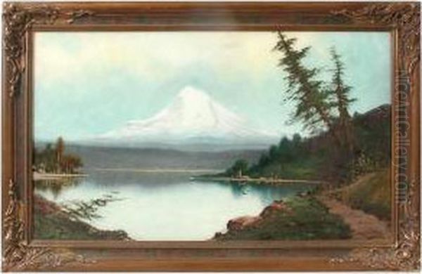 Mt. Shasta Oil Painting by John Joseph Englehardt