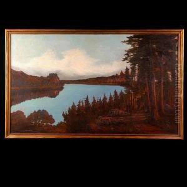 Emerald Bay. Oil Painting by John Joseph Englehardt