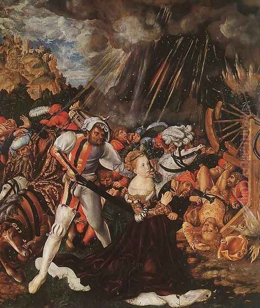 The Martyrdom of St Catherine 1504-05 Oil Painting by Lucas The Elder Cranach