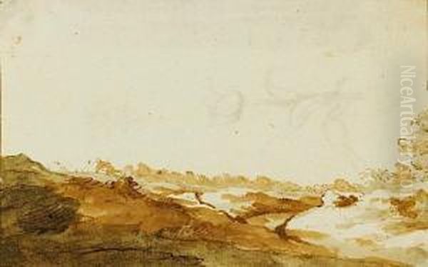 Paysage Rocheux Oil Painting by Johannes Episcopius