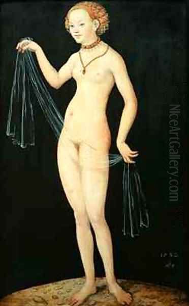 Venus 2 Oil Painting by Lucas The Elder Cranach