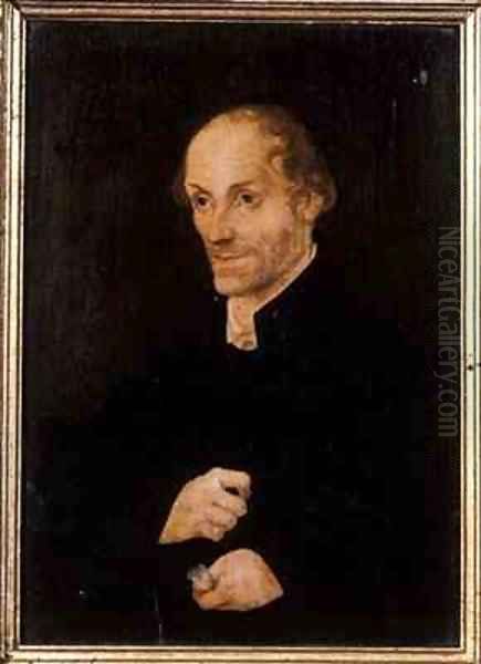 Philipp Melanchthon 2 Oil Painting by Lucas The Elder Cranach