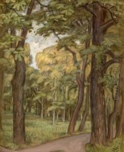 Fran Friisens Park Oil Painting by Prince Eugen Of Sweden