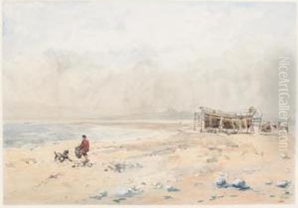 The Point, Beaumaris, Anglesey Oil Painting by William of Eton Evans