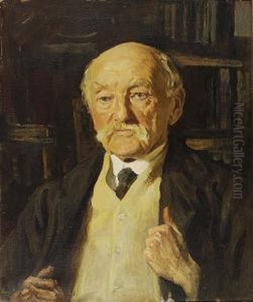 Hardy, Thomas ( Oil Painting by Reginald Grenville Eves