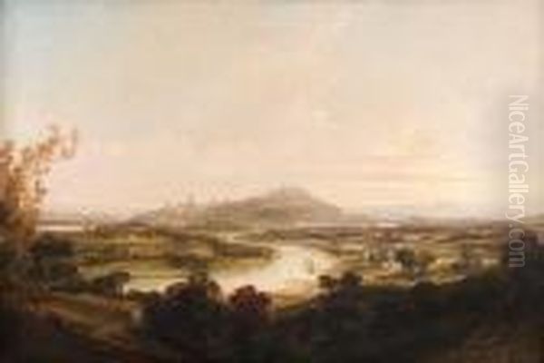 Stirling Castle Oil Painting by John H. Wilson