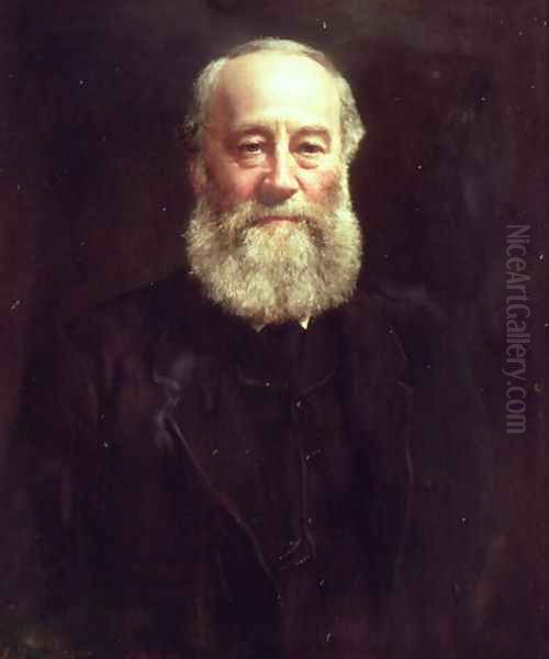 Portrait of James Prescott Joule (1818-89) Oil Painting by John Maler Collier