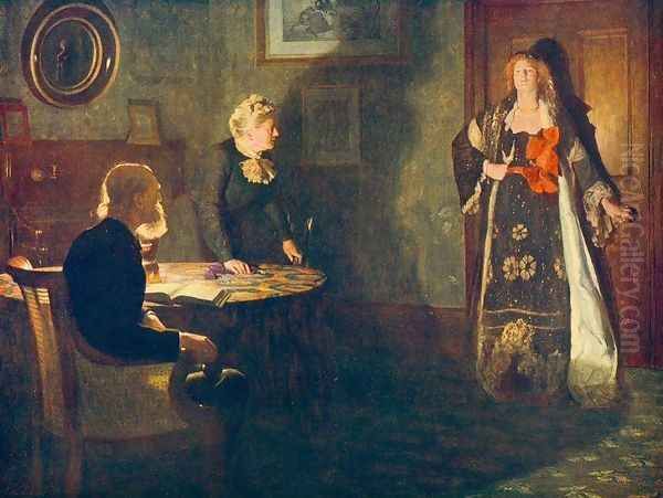 The Prodigal Daughter Oil Painting by John Maler Collier