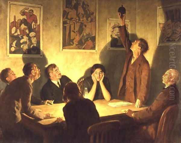 The Brotherhood of Man Oil Painting by John Maler Collier