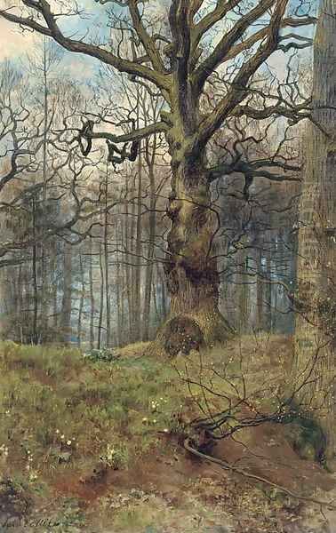 The Spring wood Oil Painting by John Maler Collier