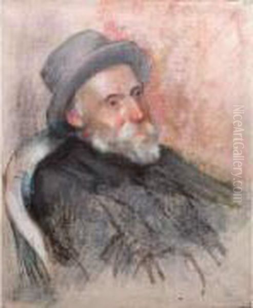 Portrait Presume De Pierre Auguste Renoir Oil Painting by Abel Jules Faivre