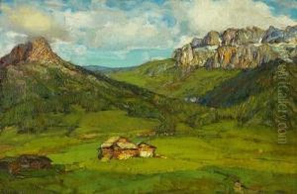 Paesaggio Montano by Alberto Falchetti