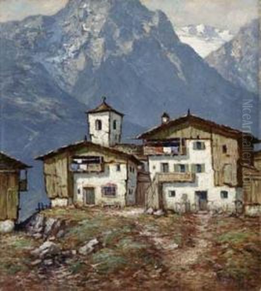 Paesaggio Di Montagna by Alberto Falchetti