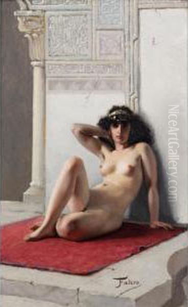 La Favorite Oil Painting by Luis Ricardo Falero