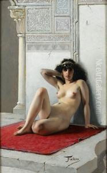 La Belle Esclave Oil Painting by Luis Ricardo Falero