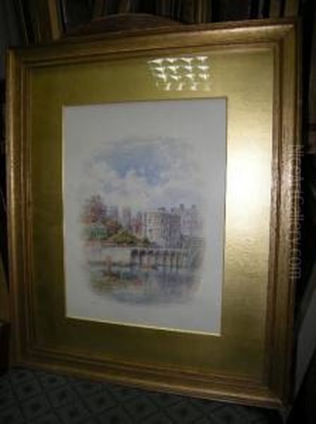 View Of York Oil Painting by George Fall