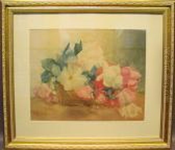 Fresh Cut Flowers Oil Painting by Victoria Dubourg Fantin-Latour