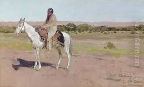 Tashkoniy Oil Painting by Henry Farny