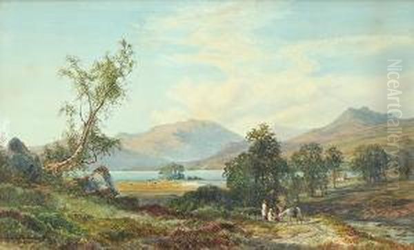 Near Connamara Oil Painting by John Faulkner