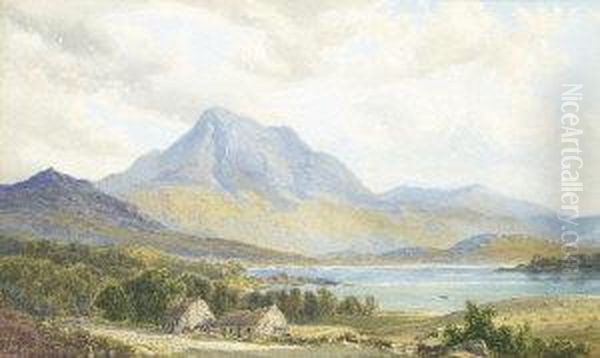 Croagh Patrick And Clew Bay, Westport, Co Mayo Oil Painting by John Faulkner