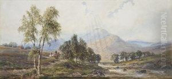 Near Callander Oil Painting by John Faulkner