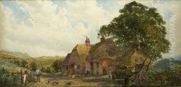 Cheshunt, Hertfordshire Oil Painting by John Faulkner