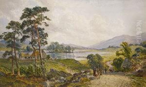 Lough Gill, Co Sligo Oil Painting by John Faulkner