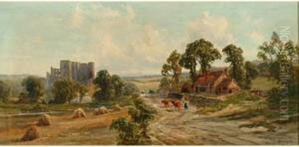 From The Birmingham Road Oil Painting by John Faulkner