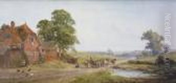 In The Open Country Oil Painting by John Faulkner