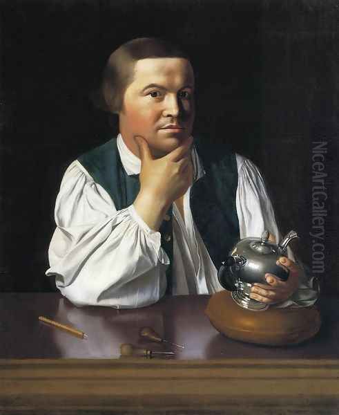 Paul Revere 1768-70 Oil Painting by John Singleton Copley