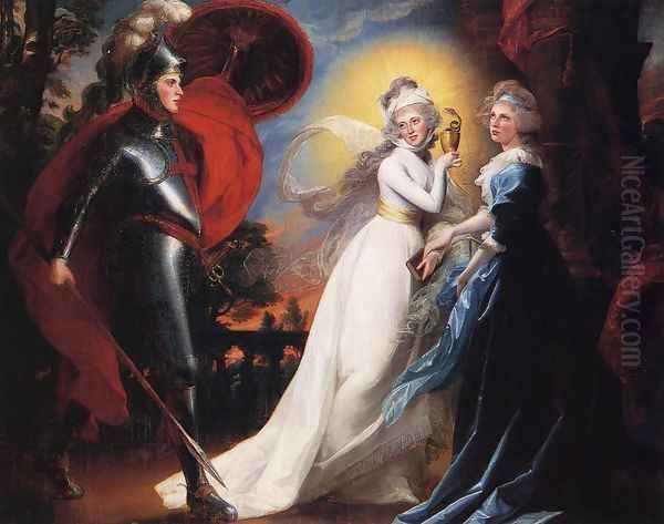 The Red Cross Knight Oil Painting by John Singleton Copley