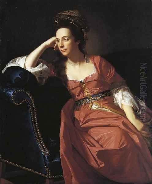 Mrs Thomas Gage Margaret Kemble Oil Painting by John Singleton Copley