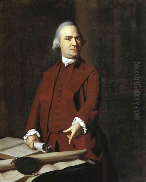 Samuel Adams Oil Painting by John Singleton Copley