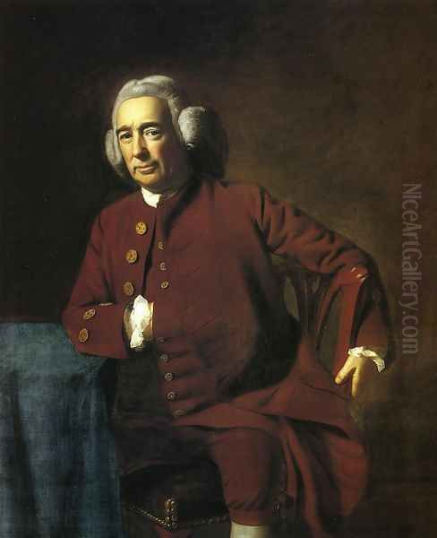 Sylvester Gardiner Oil Painting by John Singleton Copley