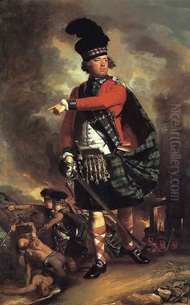 Major Hugh Montgomerie Oil Painting by John Singleton Copley