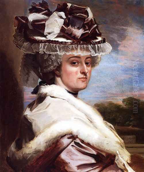 Portrait Of Letitia F Balfour Oil Painting by John Singleton Copley