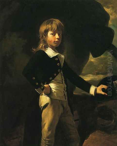 Midshipman Augustus Brine Oil Painting by John Singleton Copley