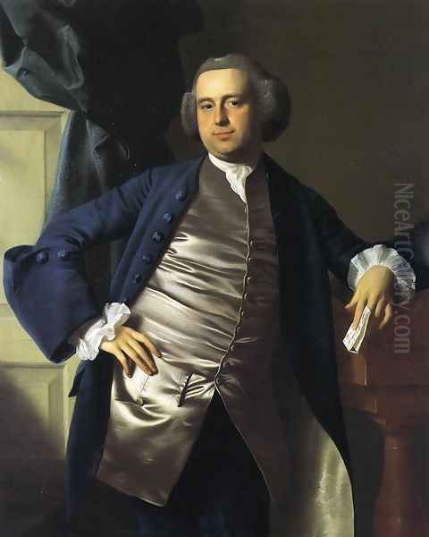 Moses Gill Oil Painting by John Singleton Copley