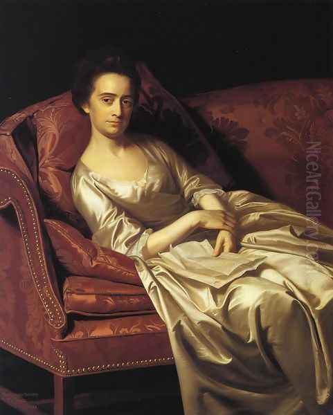 Portrait Of A Lady Oil Painting by John Singleton Copley