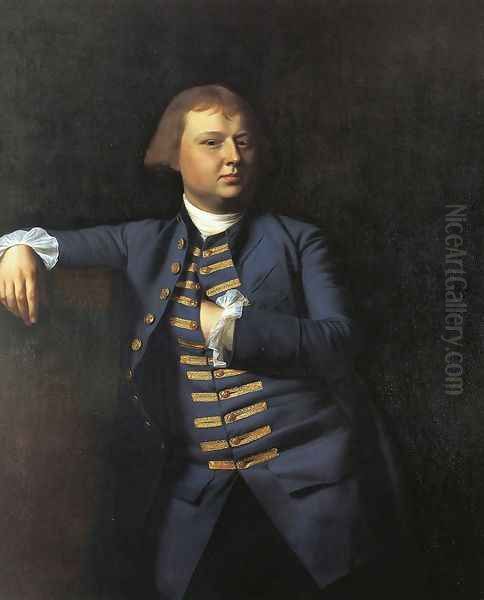 Lemuel Cox Oil Painting by John Singleton Copley