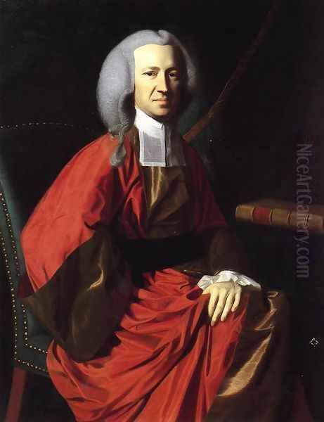 Portrait Of Judge Martin Howard Oil Painting by John Singleton Copley