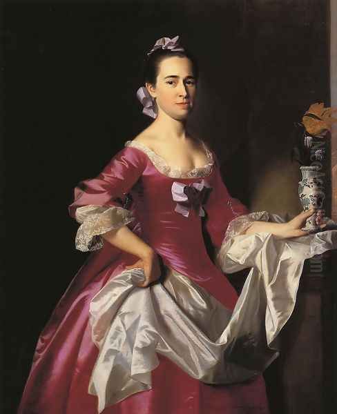 Mrs George Watson (Elizabeth Oliver) Oil Painting by John Singleton Copley