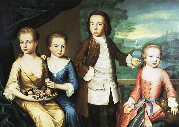 The Gore Children Oil Painting by John Singleton Copley