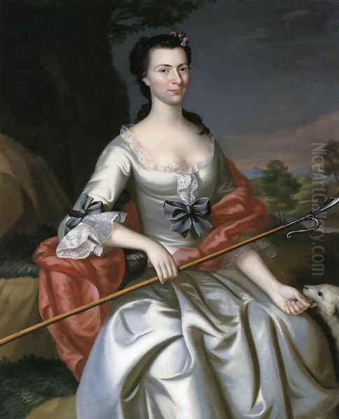 Ann Tyng Oil Painting by John Singleton Copley