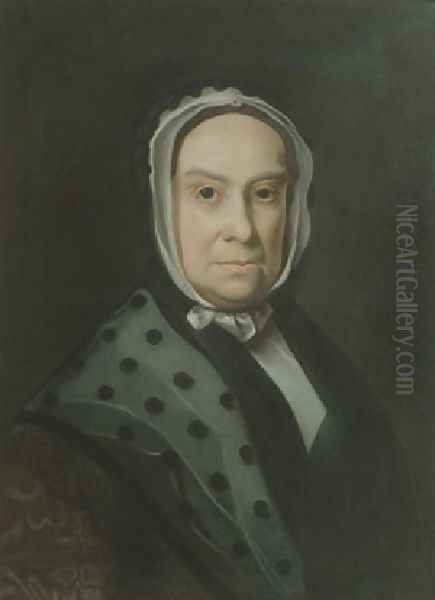 Mrs. Ebenezer Storer (Mary Edwards) Oil Painting by John Singleton Copley