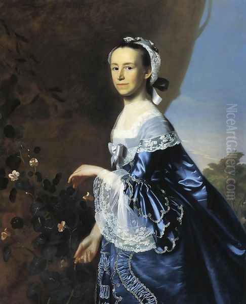 Mrs. James Warren (Mercy Otis) Oil Painting by John Singleton Copley