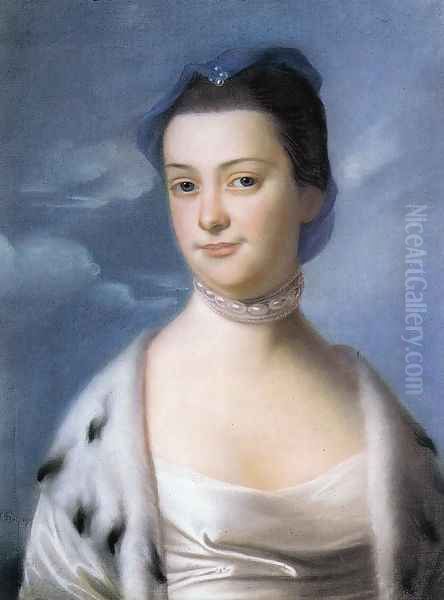 Mrs. William Turner (Ann Dumaresq) Oil Painting by John Singleton Copley