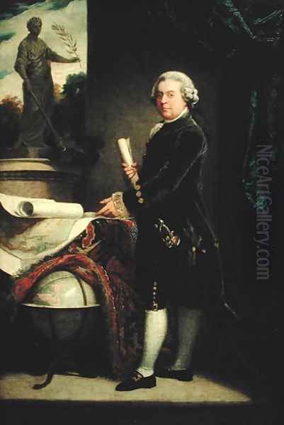 John Adams, after 1783 Oil Painting by John Singleton Copley