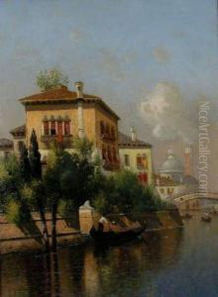 Venice Oil Painting by Karl Eugen Felix